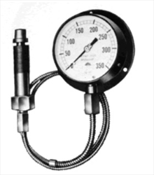 Đồng hồ áp suất có dây chịu nhiệt độ cao hãng Asahi Gauge  810, 811, 812, 813, MES, MEJ, TTS, TTJ, MAS